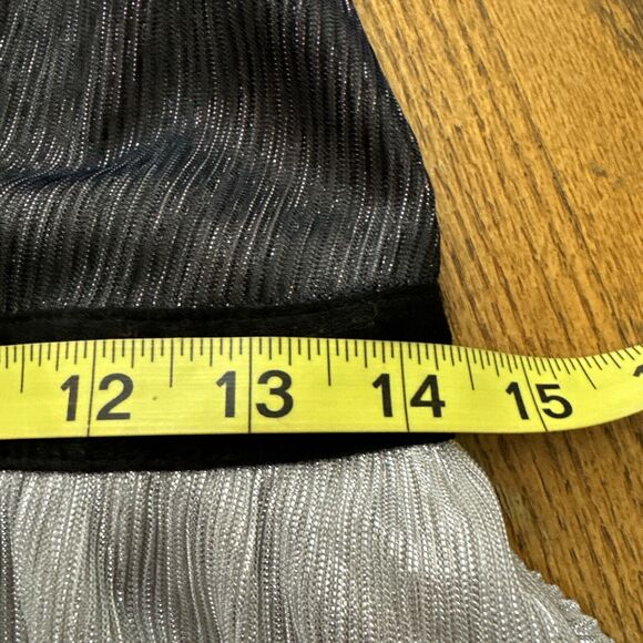 Show Me Your MuMu Eva Mini Dress Size Medium Ombre Sparkling Babydoll - Picture 11 of 11